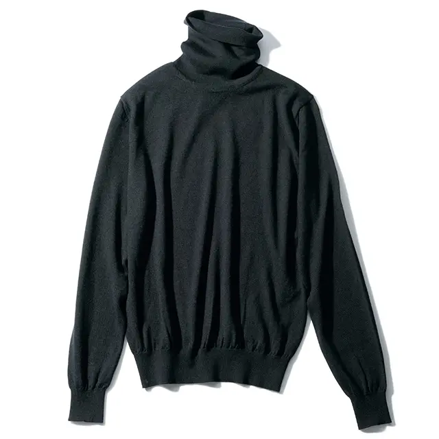 スローンのシルク×ウールのハイゲージ