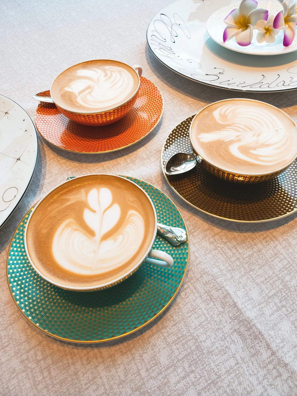 ラテアート♡も素敵です