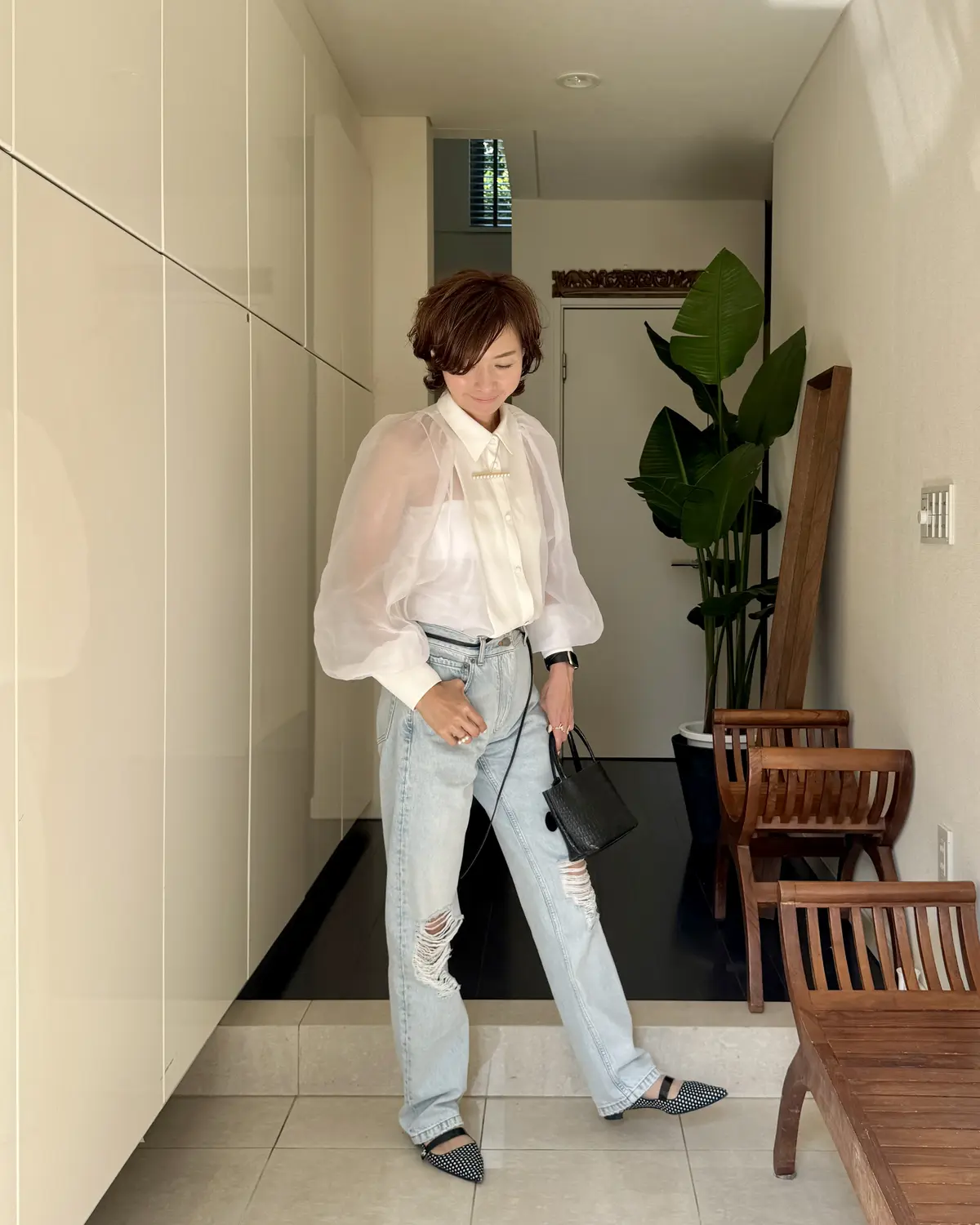 アップデートした春物アイテムでお出かけしの画像_4