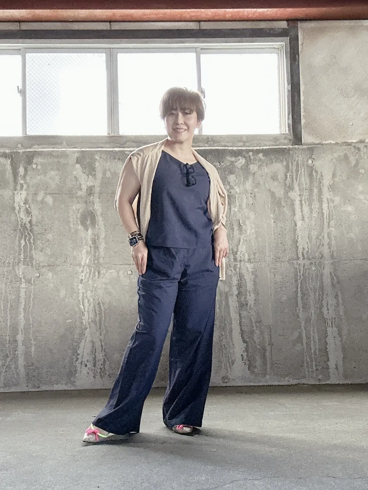 今シーズン大活躍なセットアップで大人リラの画像_3