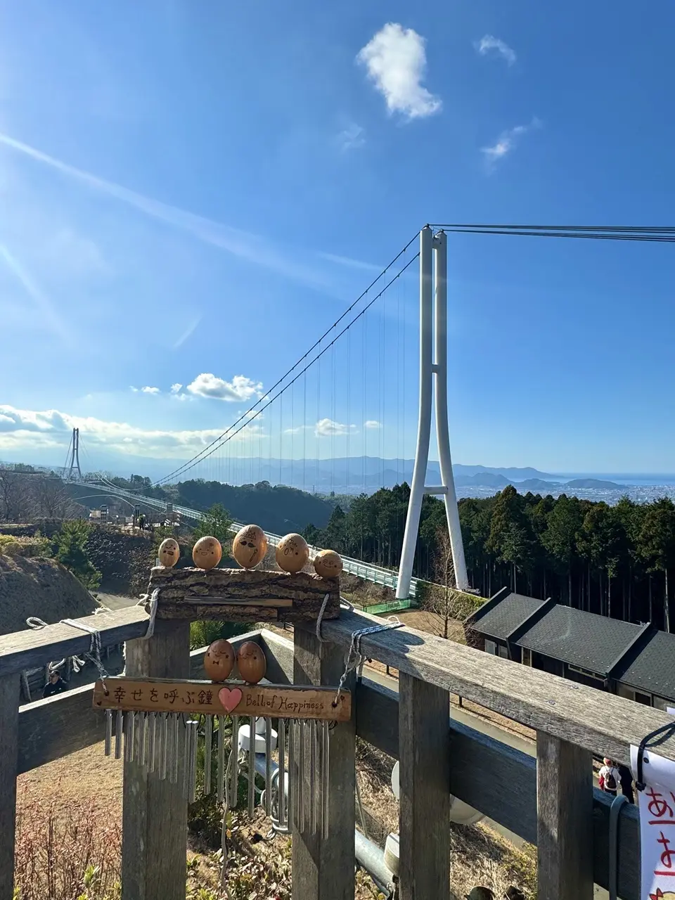 三島スカイウォーク 展望台からの長め