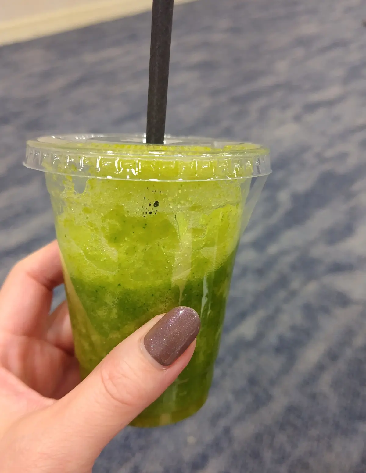 YOGAの後の野菜スムージー