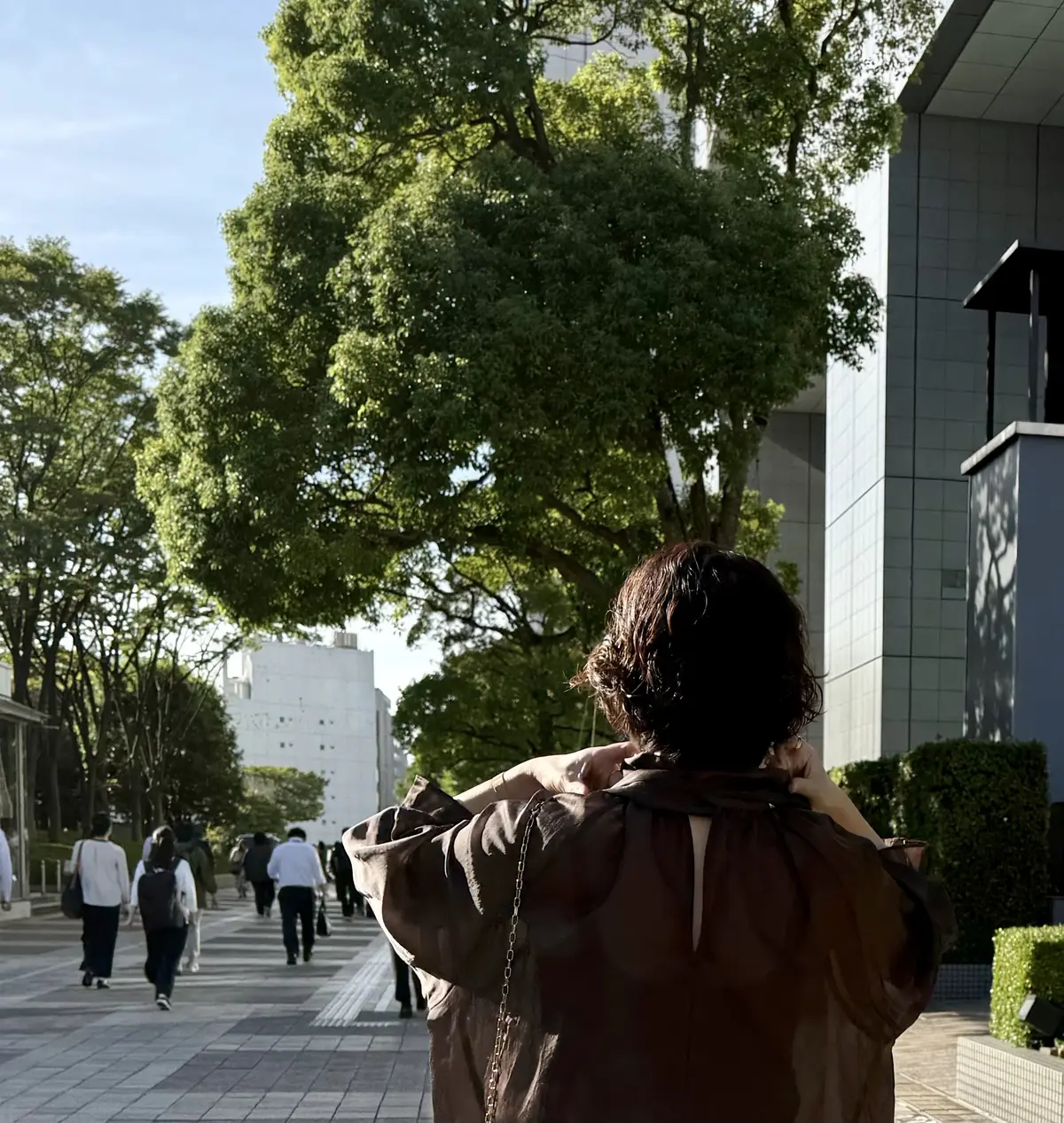 深まる秋に効くボウタイブラウス☆の画像_8