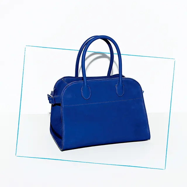 ザ・ロウのトップハンドルバッグ 「ソフト マルゴー10」