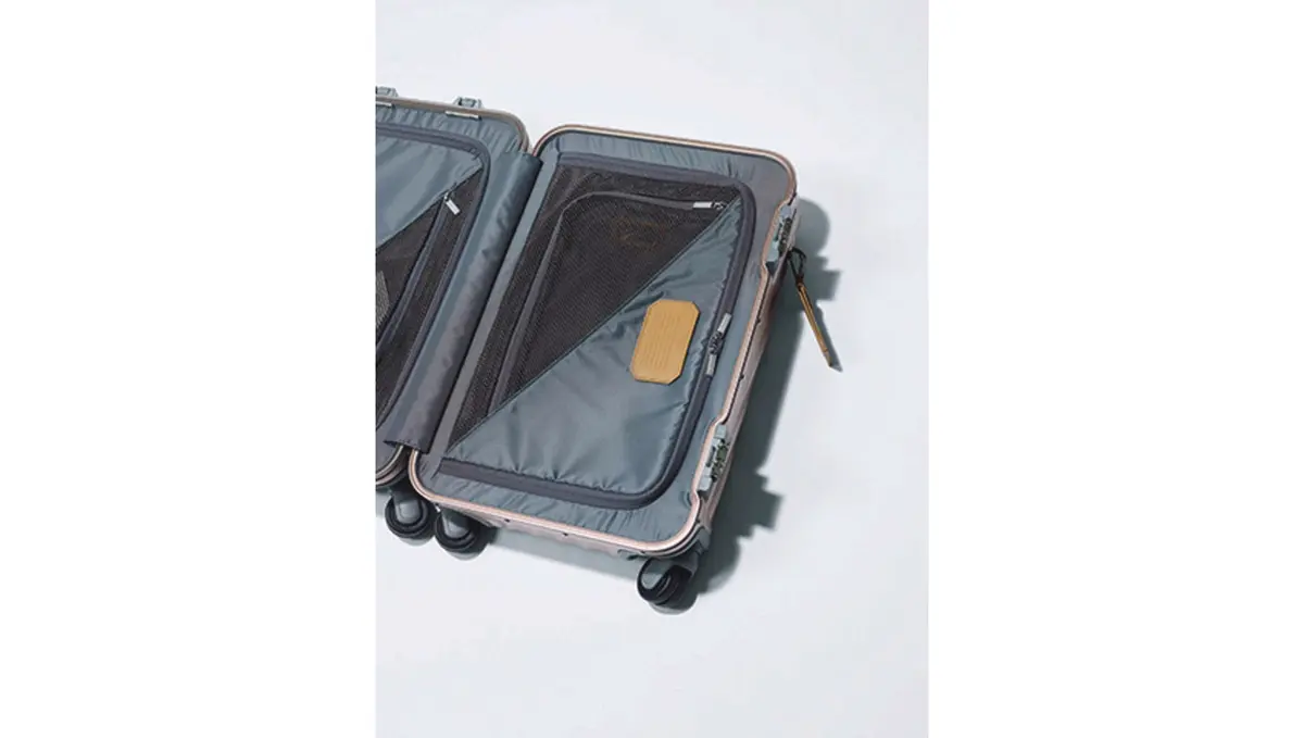 整然と収納できるコンパートメントのデザイン