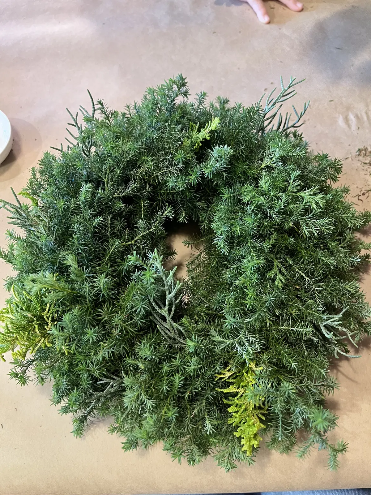 今年は早めのクリスマスリース作りの画像_7