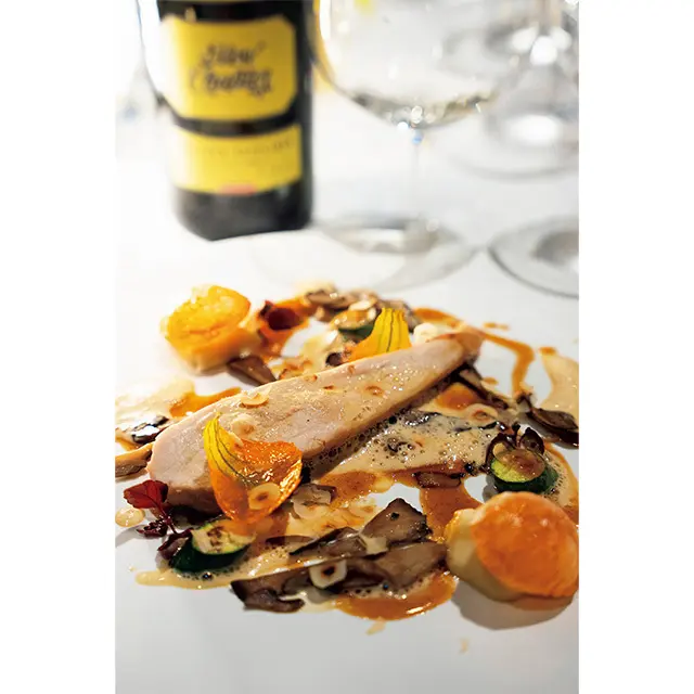 芳醇さがあるので肉料理と の相性も抜群。