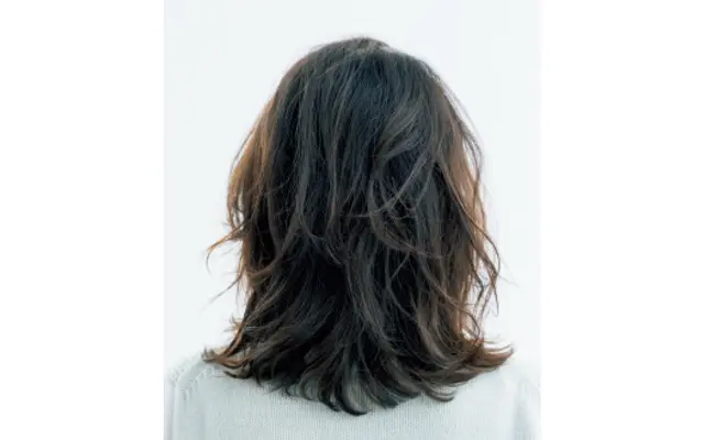 生えグセをカバーする前髪パーマ