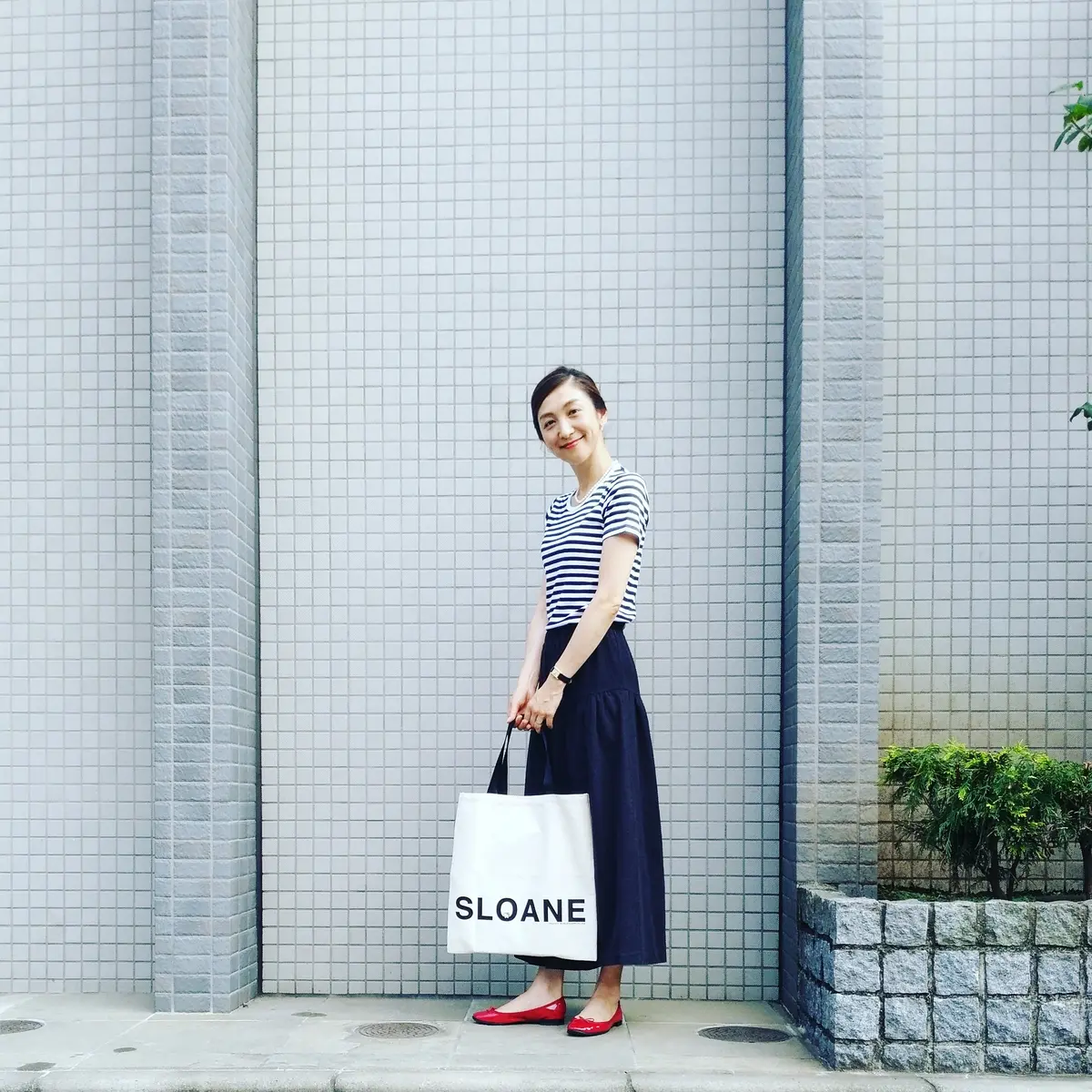 BLTバッグ+ボーダーT★モノトーンコーの画像_5