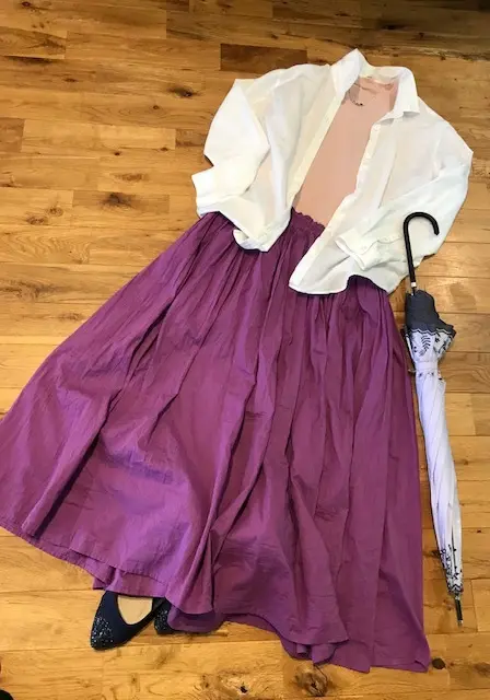 △傘と梅雨のコーディネート▽の画像_1