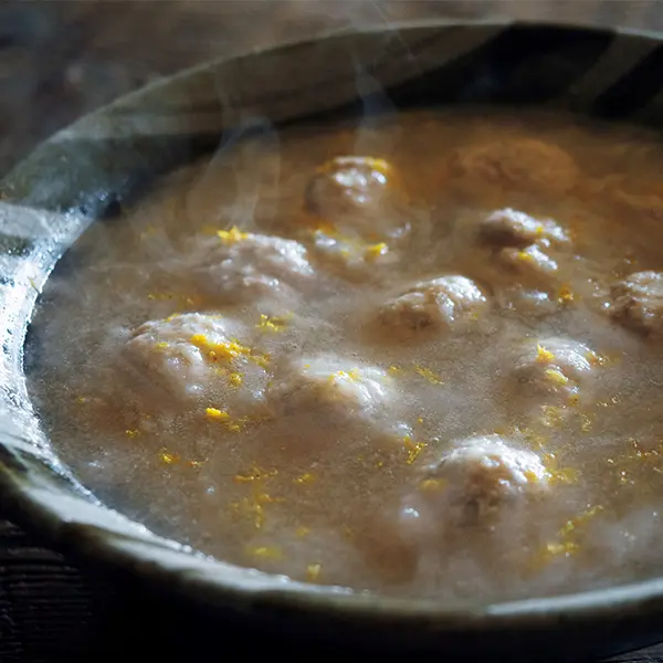 体の芯から温まる！ 鶏団子のおろしれんこの画像_1