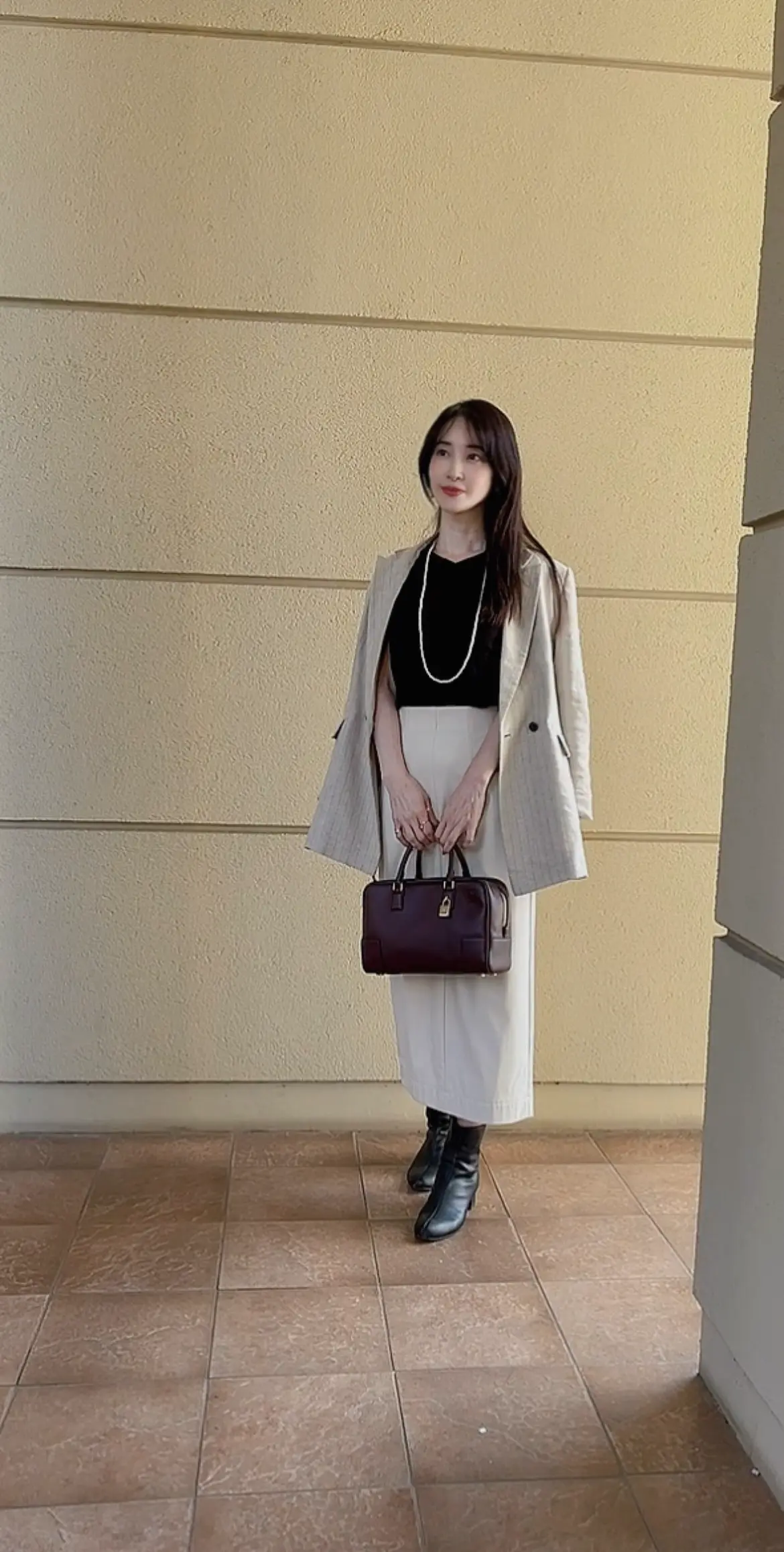 麻混ジャケットで品を演出＆鉄人シェフのおの画像_1