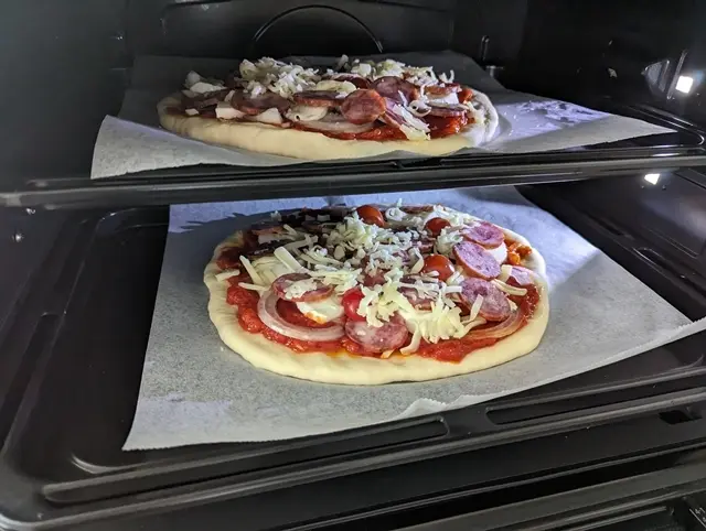 オーブンで200℃15分焼きました