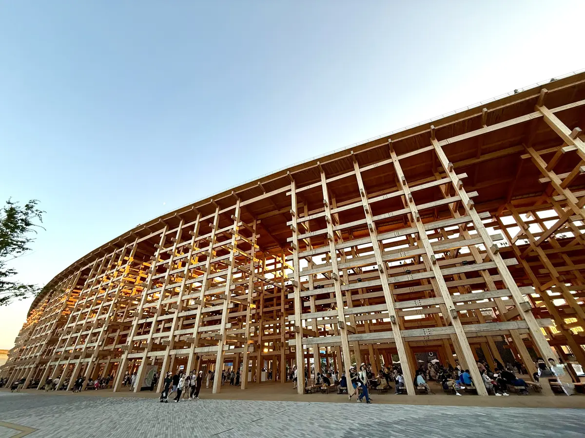 大阪関西万博　EXPO2025 大屋根リング