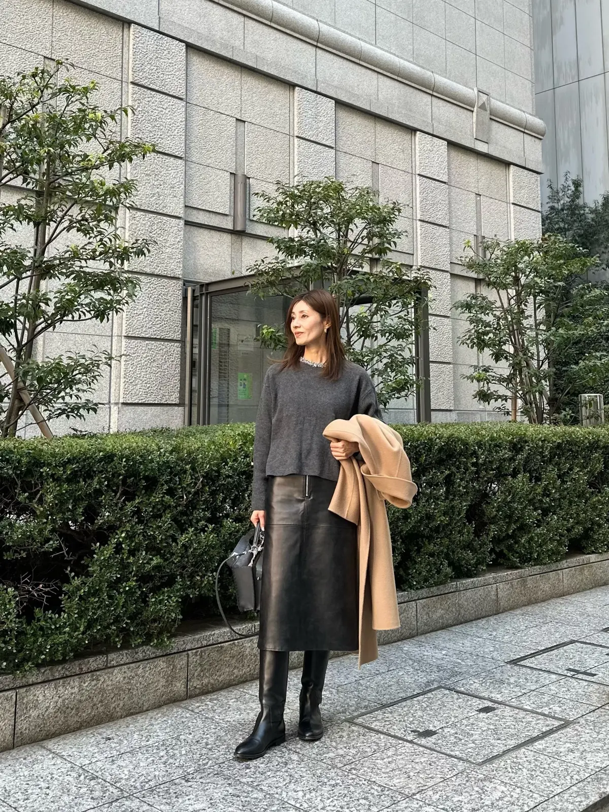 ZARAのトップスとスカートで銀座へおでの画像_4