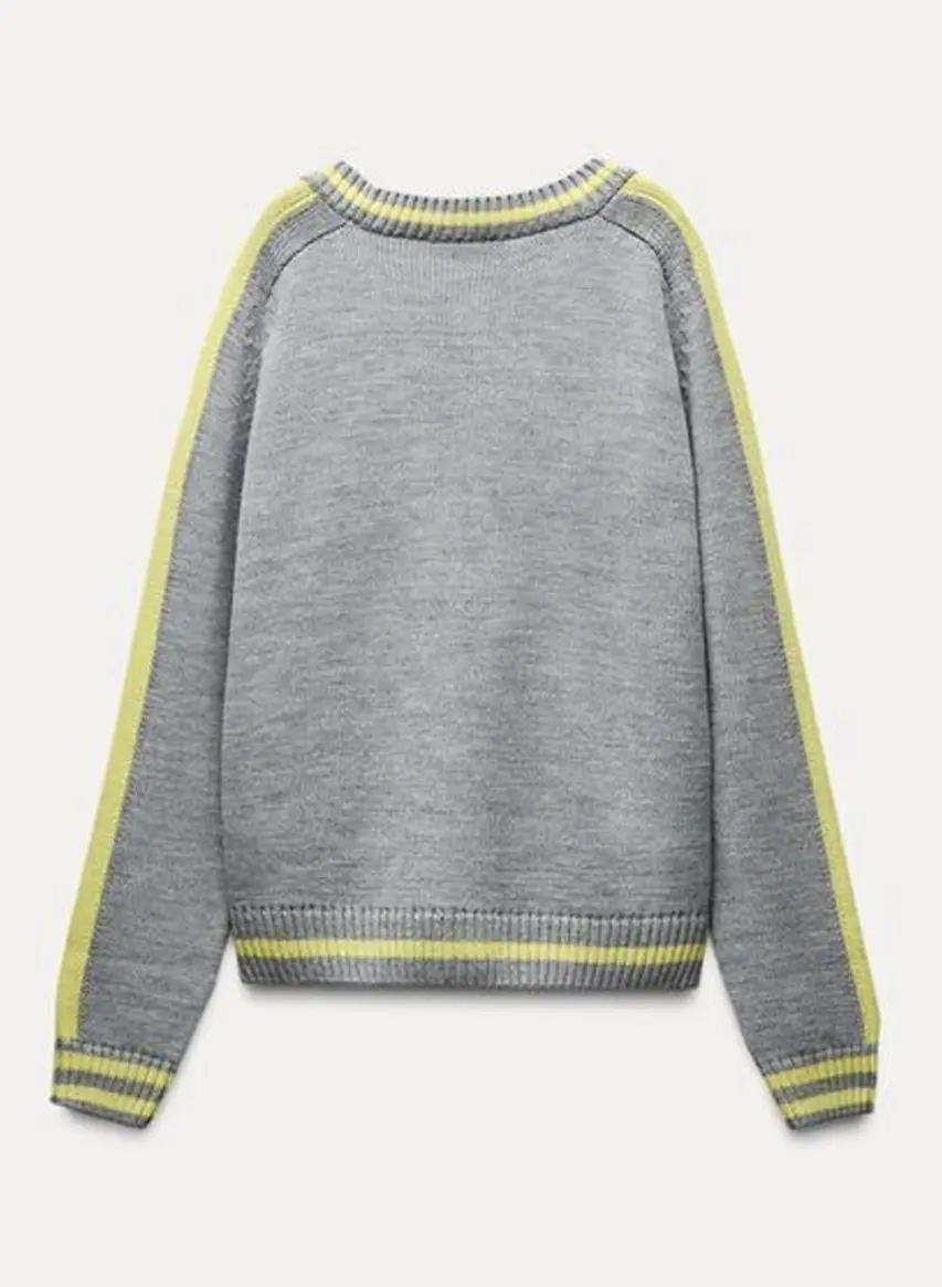 ZARAのニットジャケットで春カジコーデの画像_2