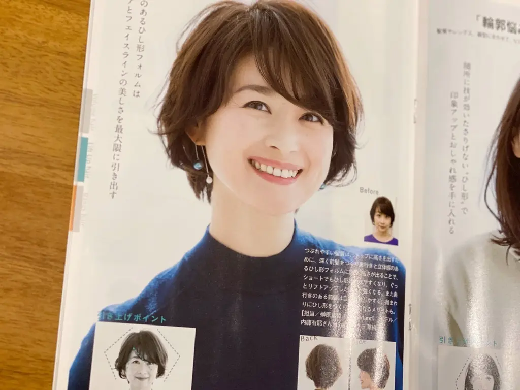 アラフィーの強い味方！「ひし形ヘア」のシの画像_2