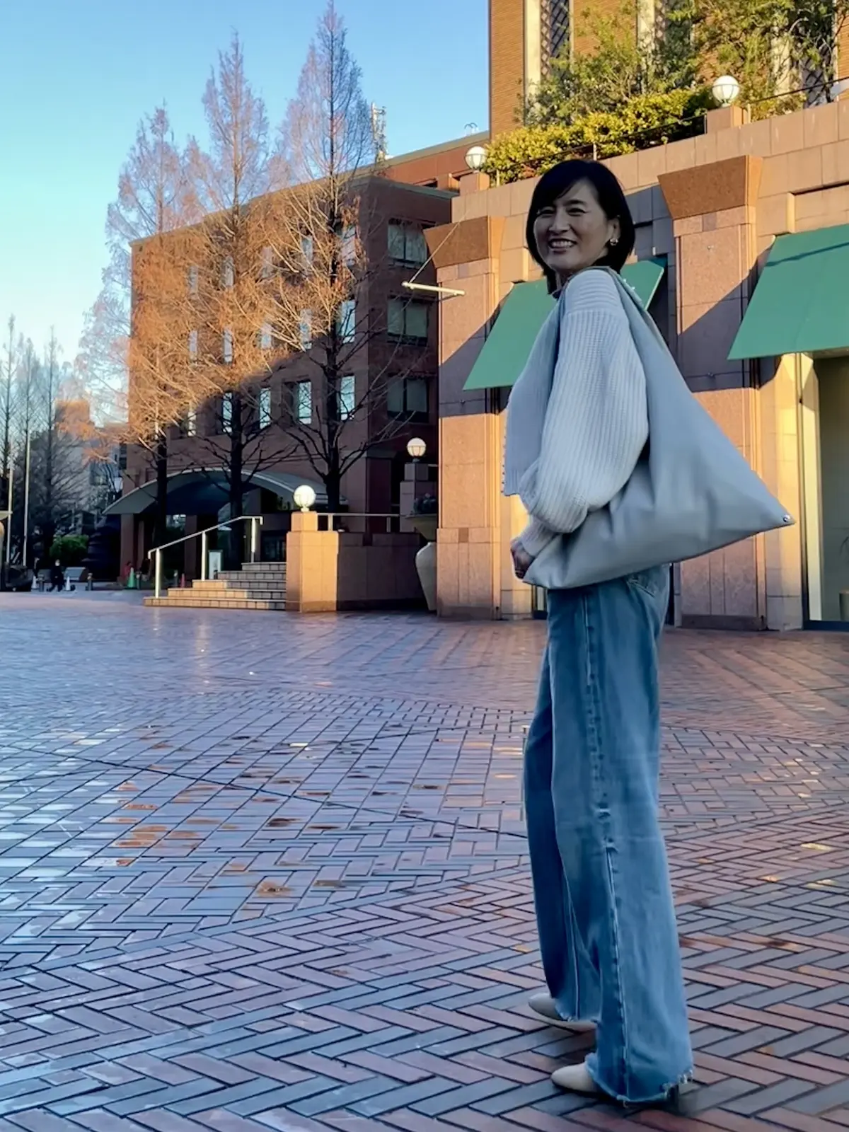 ZARAデニムでお出かけカジュアルコーデの画像_1