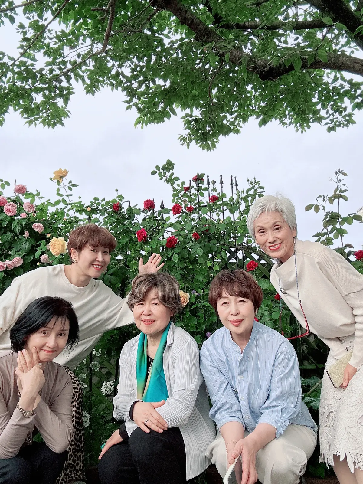 恒例のpotluck薔薇会への画像_1