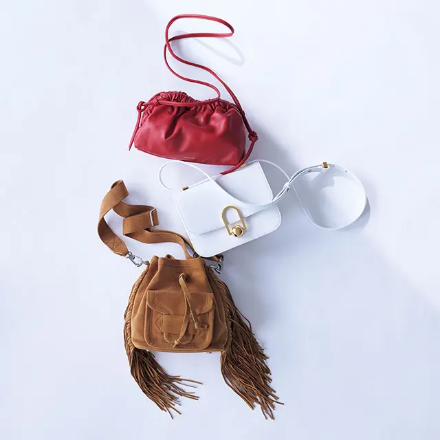 お出かけにぴったりな新作バッグ3選
