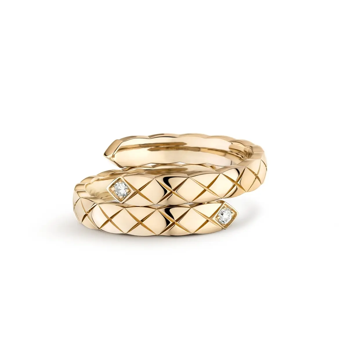 「ココ クラッシュ」スモールモデル：ベージュゴールド Dia 