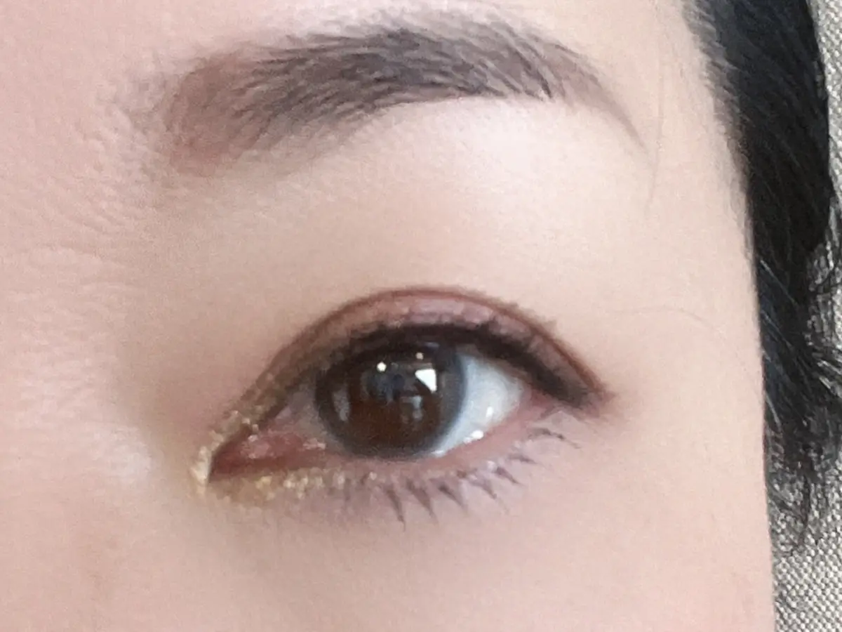 NO.555 メタル バタフライ　仕上がり