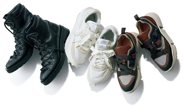 ラクちんだけど今っぽく見せてくれる“あえて”のスニーカー＆ブーツ