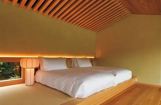 宿泊のおすすめは、103㎡もあり最も新しい一棟貸しスイートヴィラの「ウェスタン」。