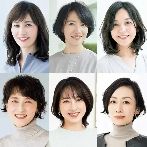 【2024最新版】50代におすすめのヘアスタイル･髪型カタログ