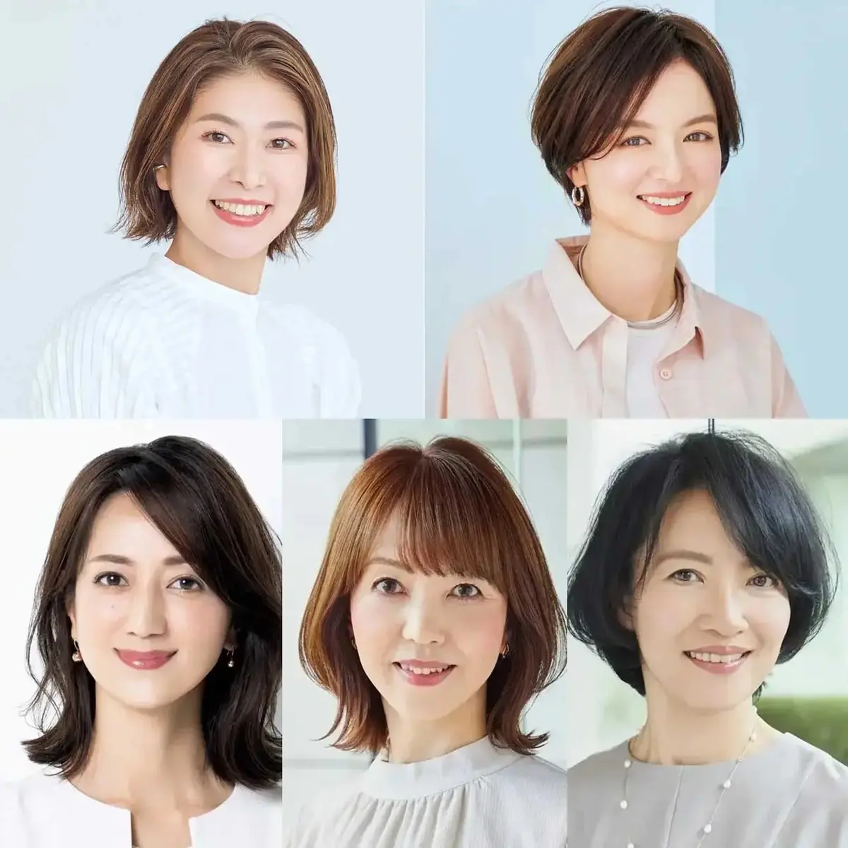 【50代に人気のヘアスタイル・髪型カタログ】手入れが楽でおばさんぽくならない！ショート・ボブ・ミディアム・ロング別ヘアスタイル