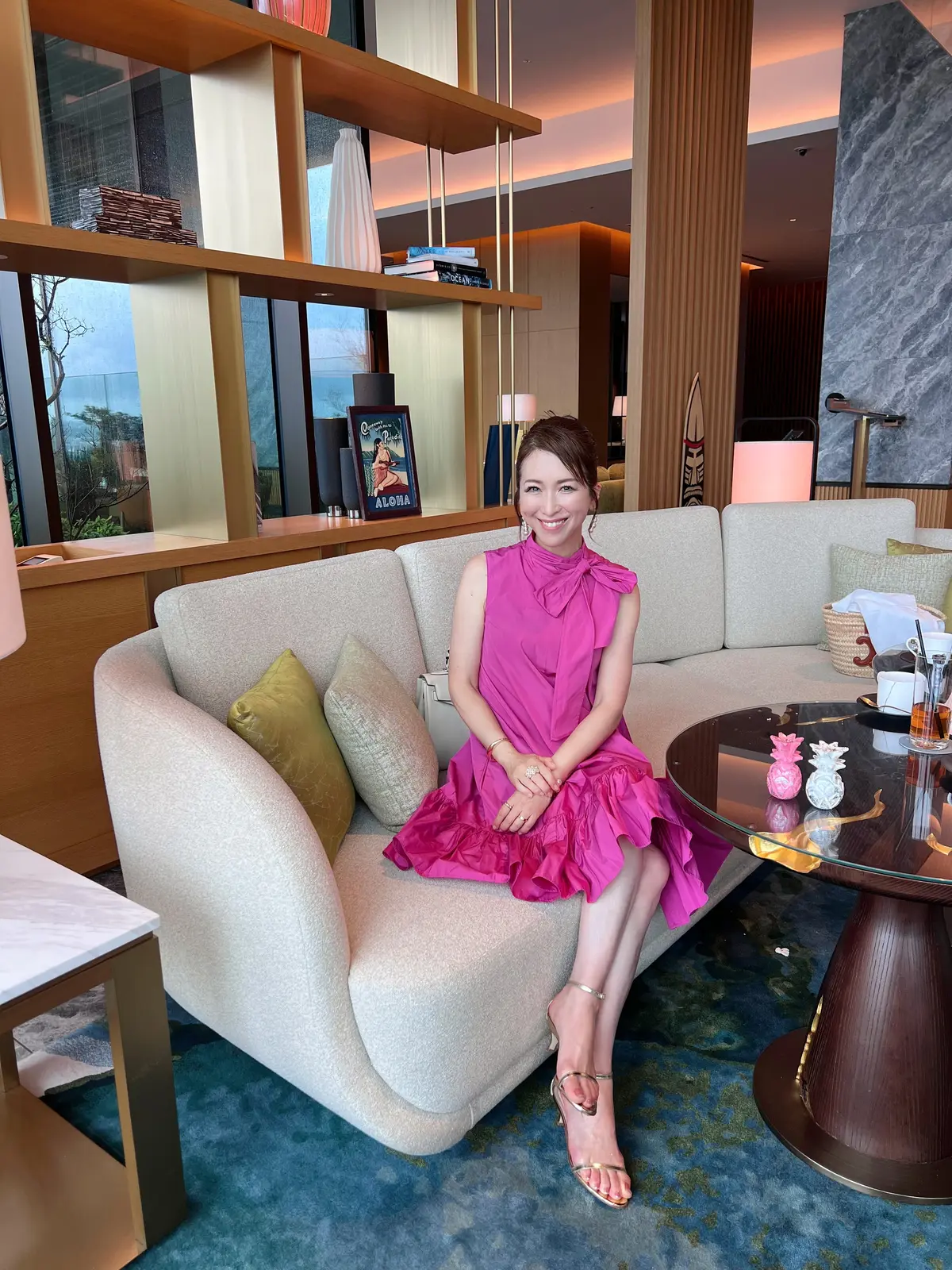 50代,40代「夏のカラーファッション」の画像_4