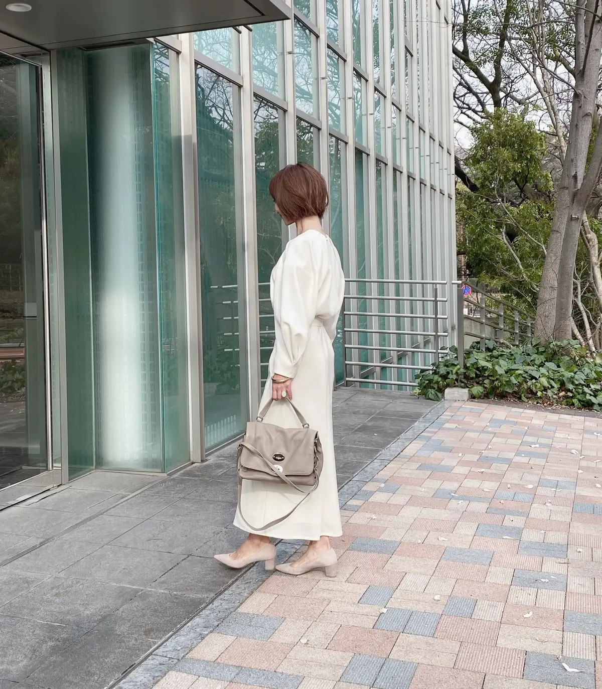 ハンサムロングスカート　〜ホワイト〜の画像_5