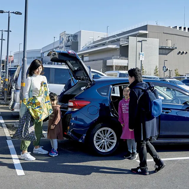 大垣佳世さん（エクラ 華組・自営業）の愛車スバルインプレッサ