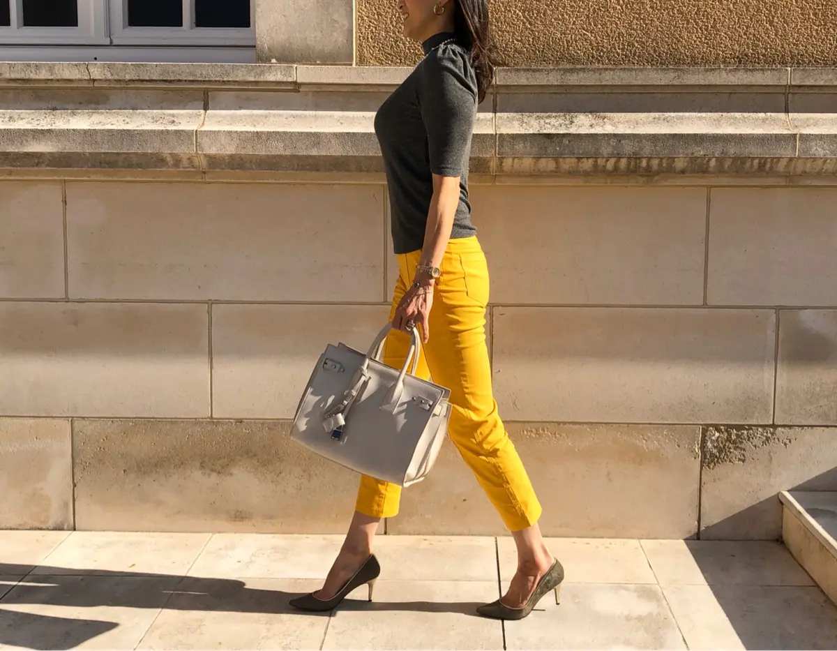 イエローの主役級パンツで春本番！の画像_1