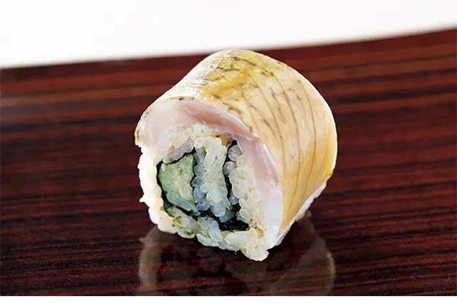 ニシ ンの棒鮨。