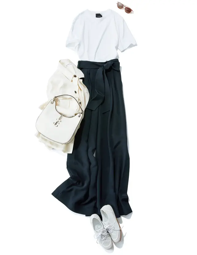 大人のとろみパンツ