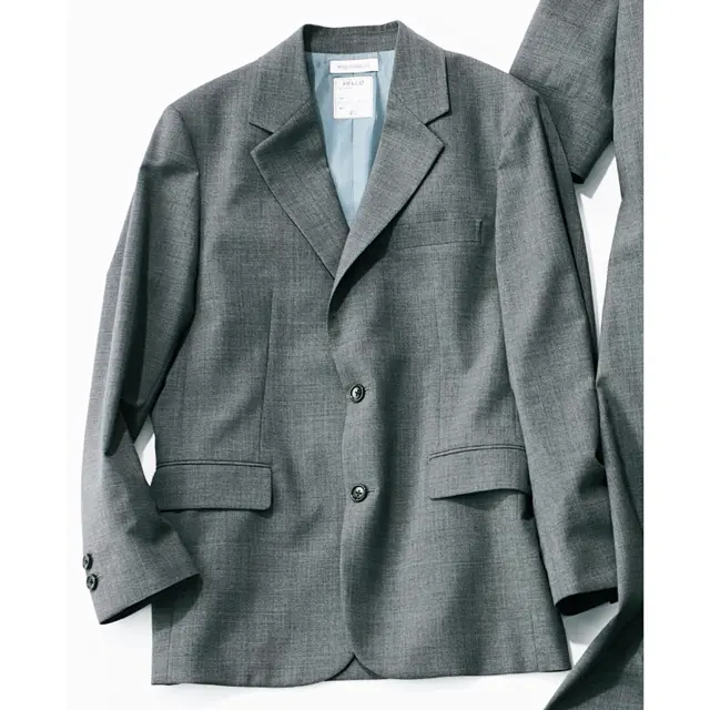 サイドベンツのメンズライクな