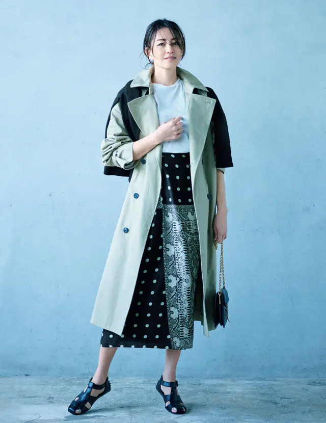 【“かっこいい”大人のスカートコーデ6選】女らしさとかっこよさの両立を実現
