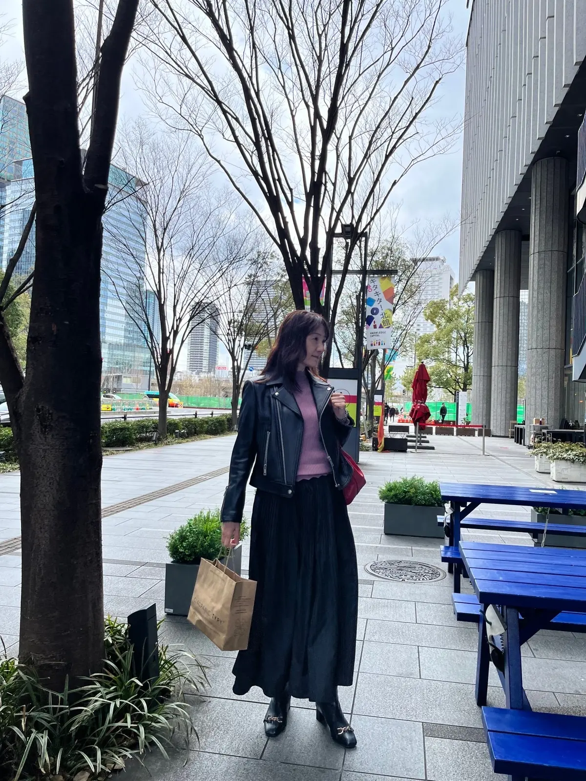 娘とショッピングへひさびさの梅田。寒い日でした。