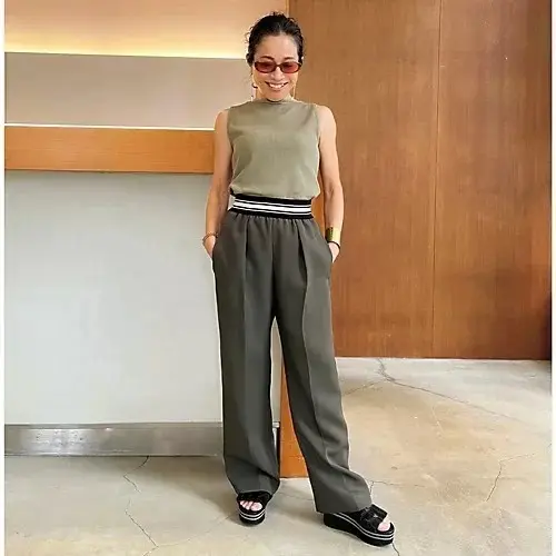 【50代 ファッション】気温34度！猛暑の画像_27