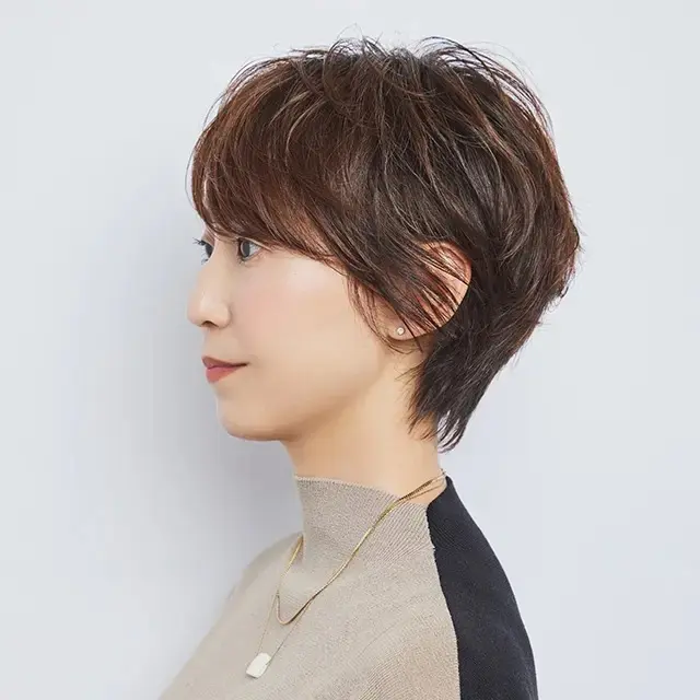 50代を悩ませる髪のボリューム不足は、「ショート×パーマ」で解決！【50代髪型・ヘアスタイル】