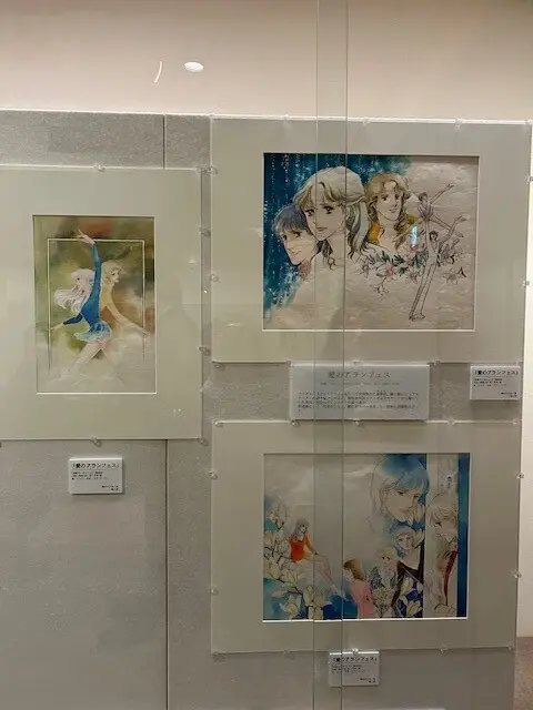 東京・弥生美術館で開催中の槇村さとる展 展示風景