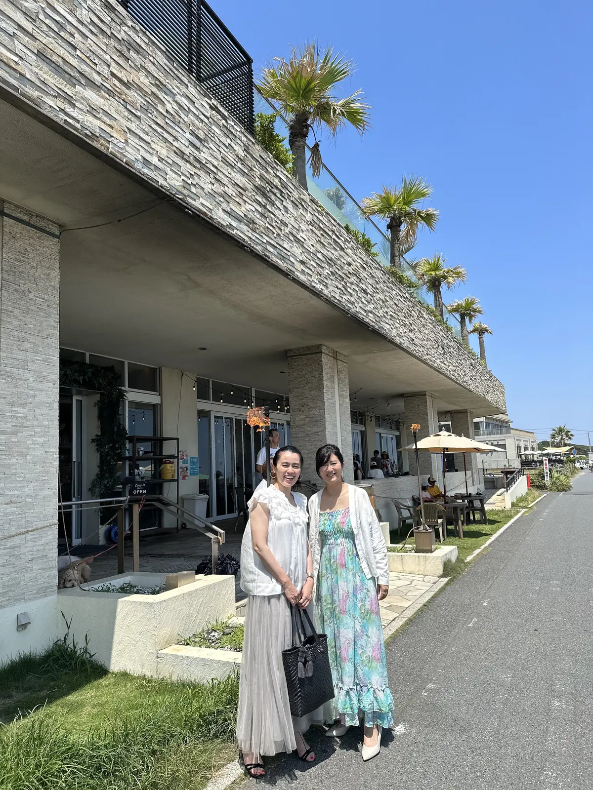 ブルー系夏ワンピで湘南への画像_1