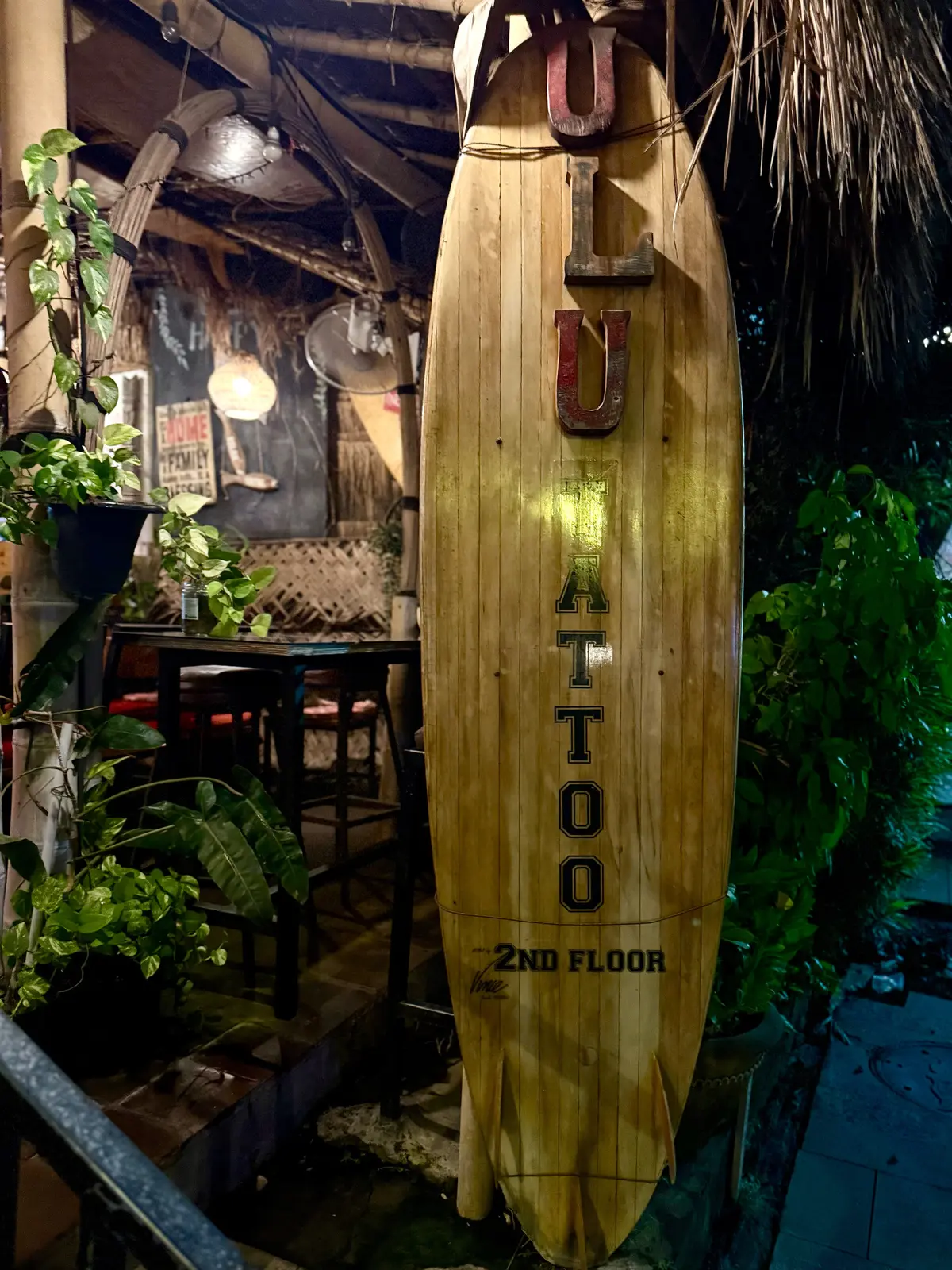 50代夫婦旅行　BALI 　バリ島　サヌール　サヌールビーチ　タイレストラン　Ulu