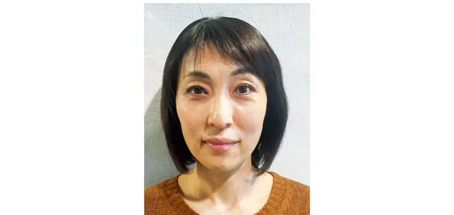 硬い髪は表面のみレイヤーでボリューム出しボブ