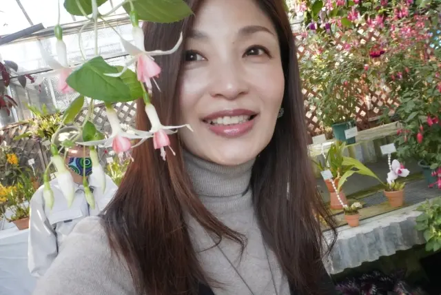 梅も桜も胡蝶蘭まで…花々に囲まれ春の訪れの画像_13