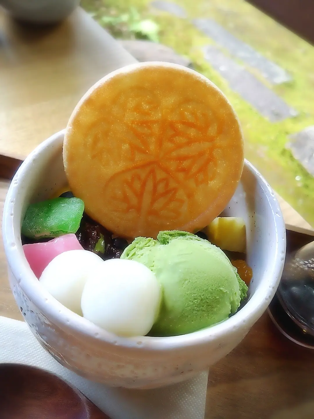 名古屋、徳川園、尾張徳川家、蘇山荘、和カフェ、40代ファッション、スタイルデリのコート、あんみつ