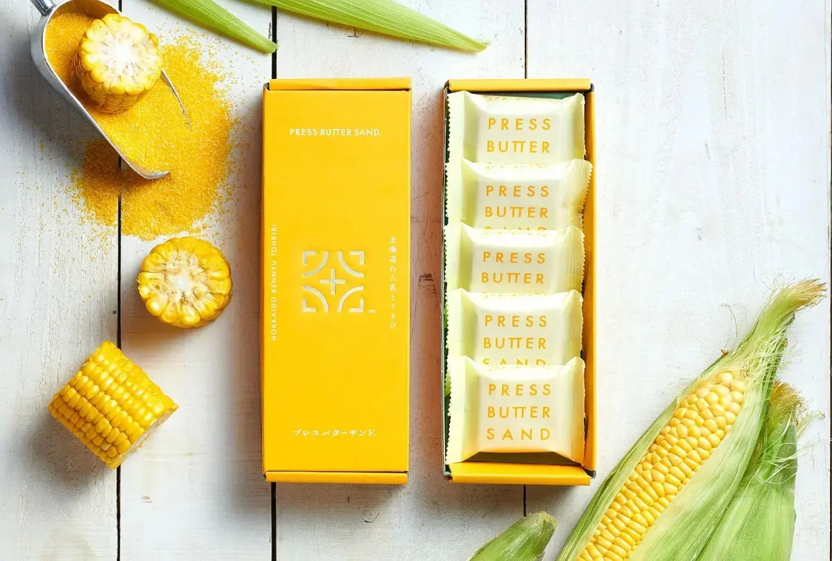 PRESS BUTTER SAND（プレスバターサンド）の「北海道れん乳とうきび」