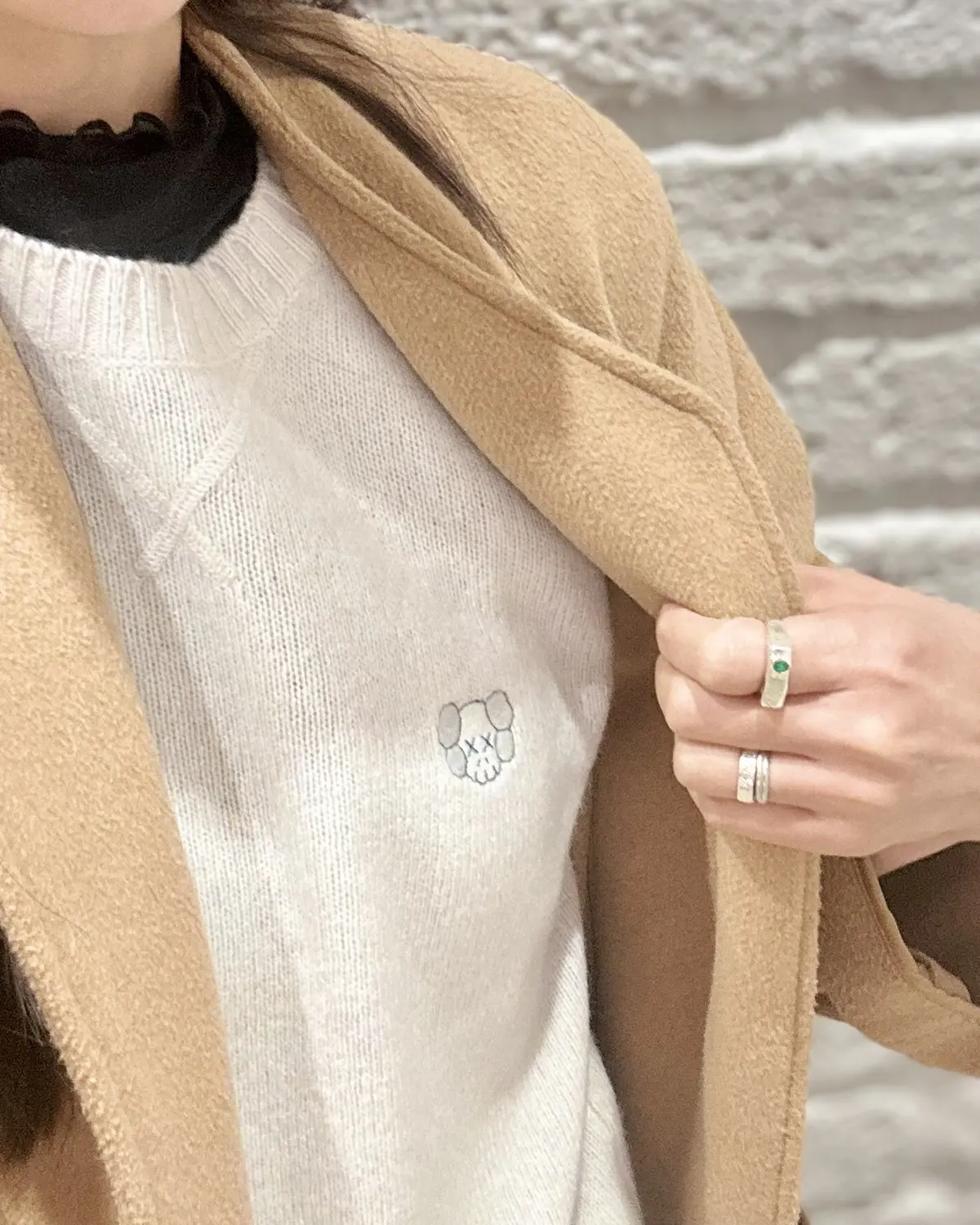 胸のワンポイントが可愛い