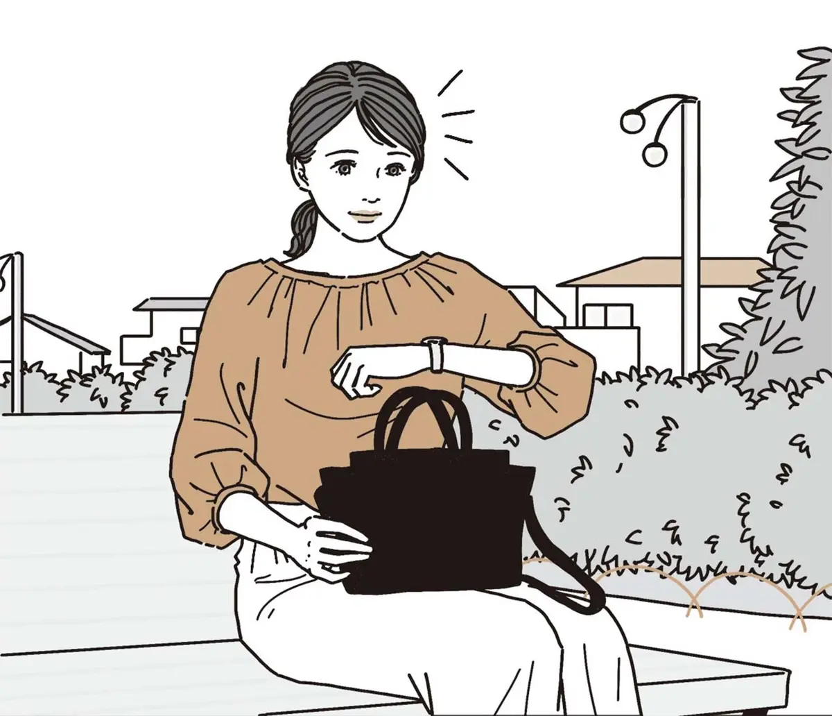 約束の時間の5分前には到着しておくのがベスト